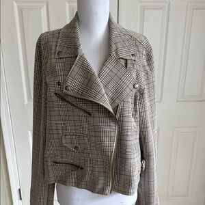 Blank NYC Plaid Women's Blazer